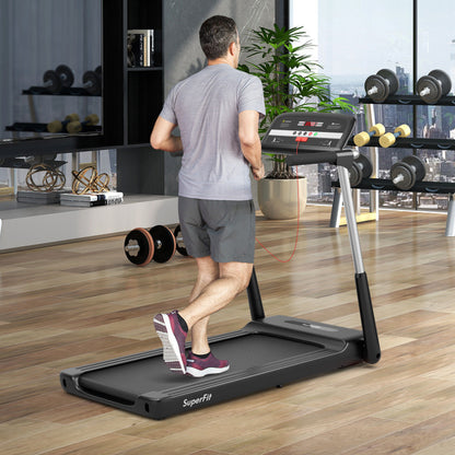 2.25 HP Foldable Treadmill with APP Control and LED Display