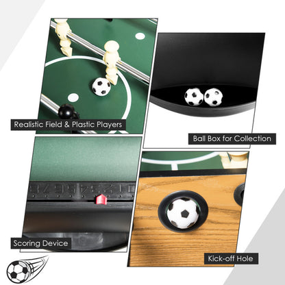 48 Inch Competition Sized Home Recreation Wooden Foosball Table