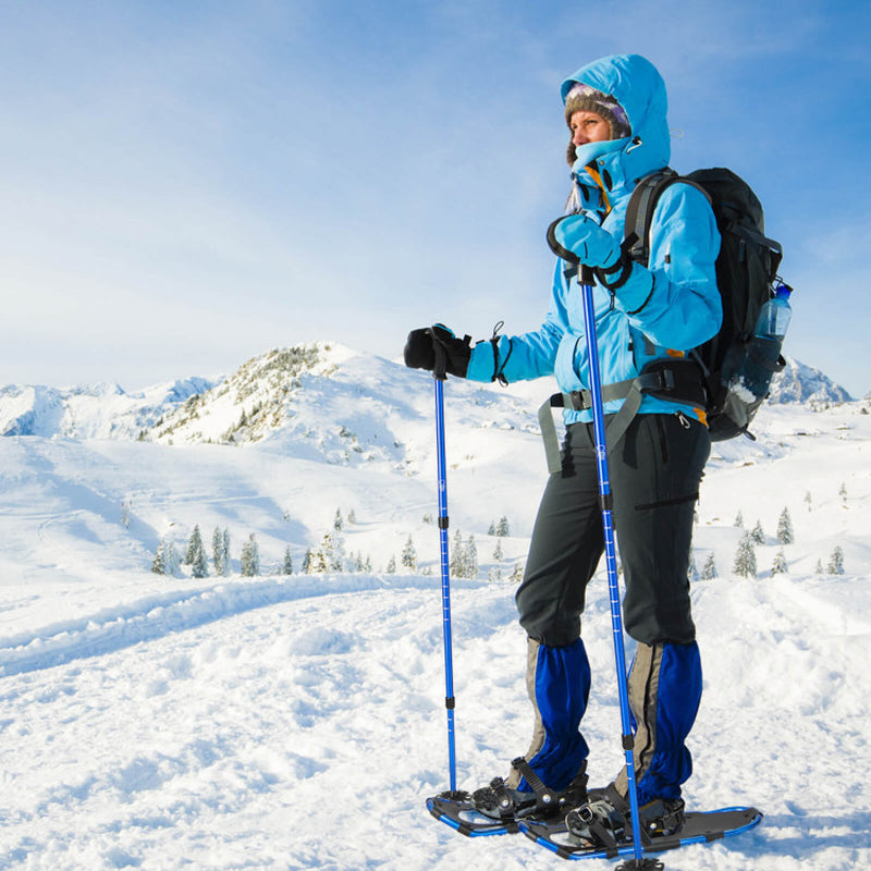 21/25/30 Inch Lightweight Terrain Snowshoes with Flexible Pivot System