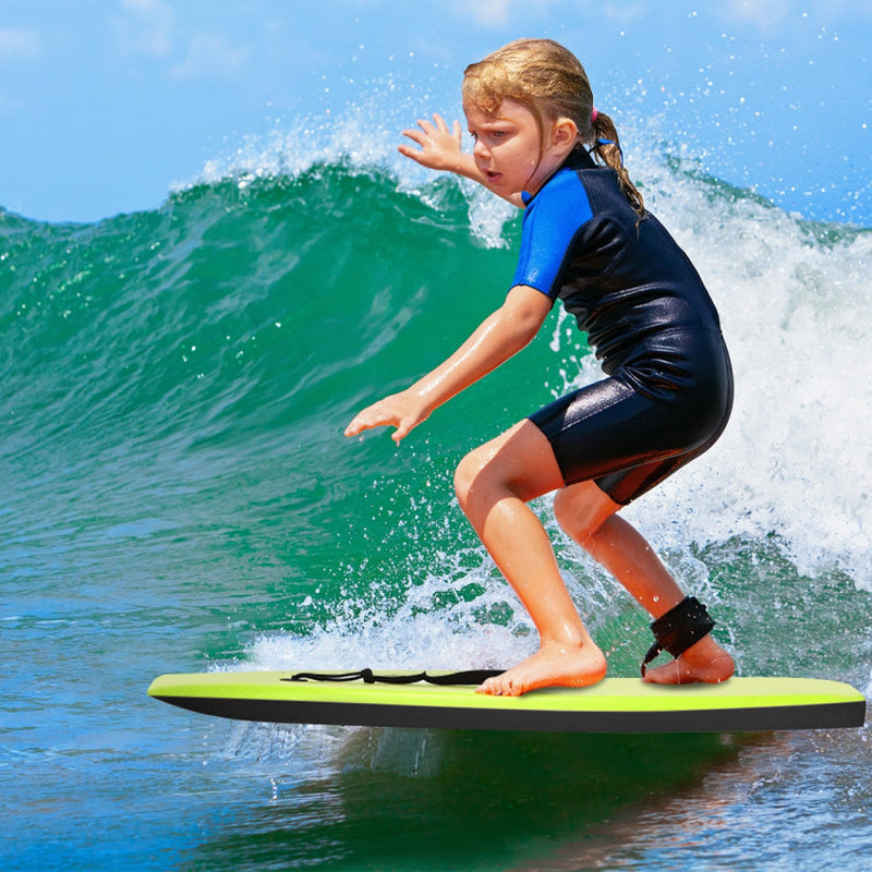 Super Surfing Lightweight Bodyboard with Leash