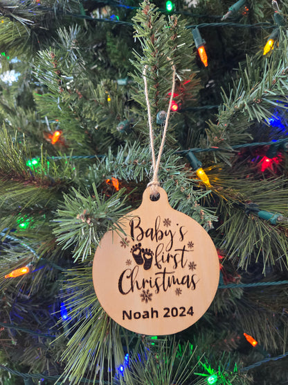 Baby's First Christmas Ornament