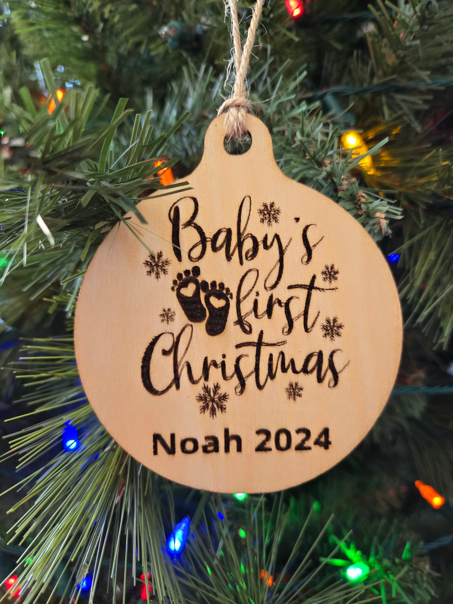 Baby's First Christmas Ornament