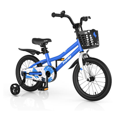 16 Inch Kids Bike with Removable Training Wheels for 4-7 Years Old