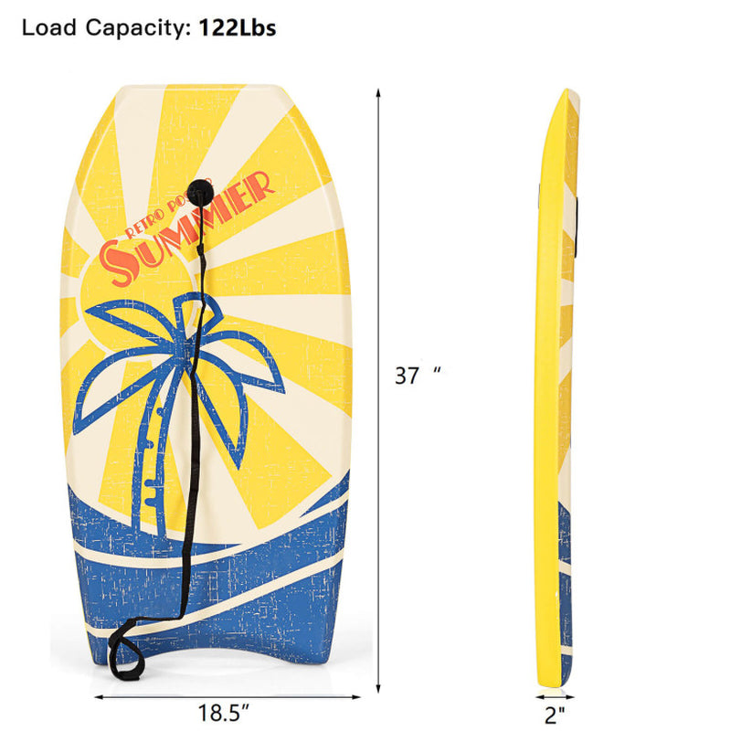 Super Lightweight Surfboard with Premium Wrist Leash