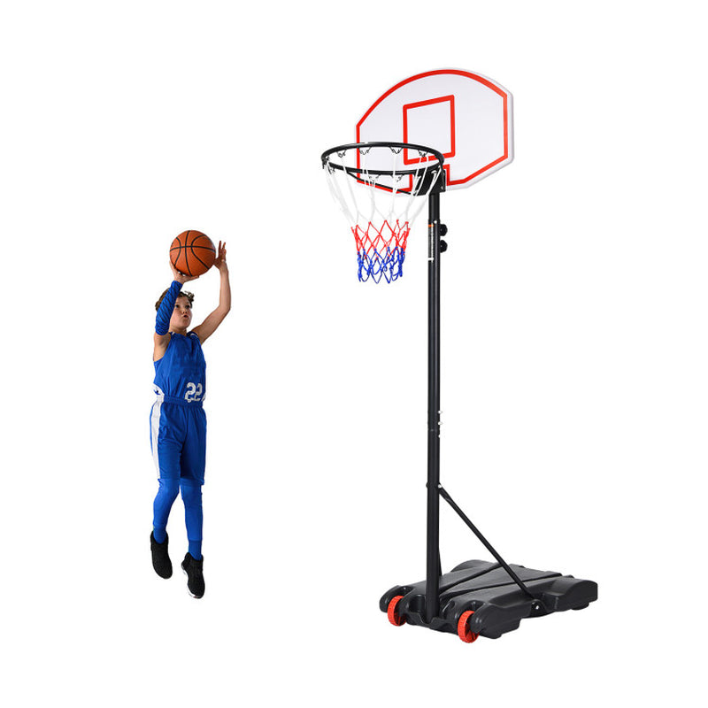 Adjustable Basketball Hoop System Stand with Wheels