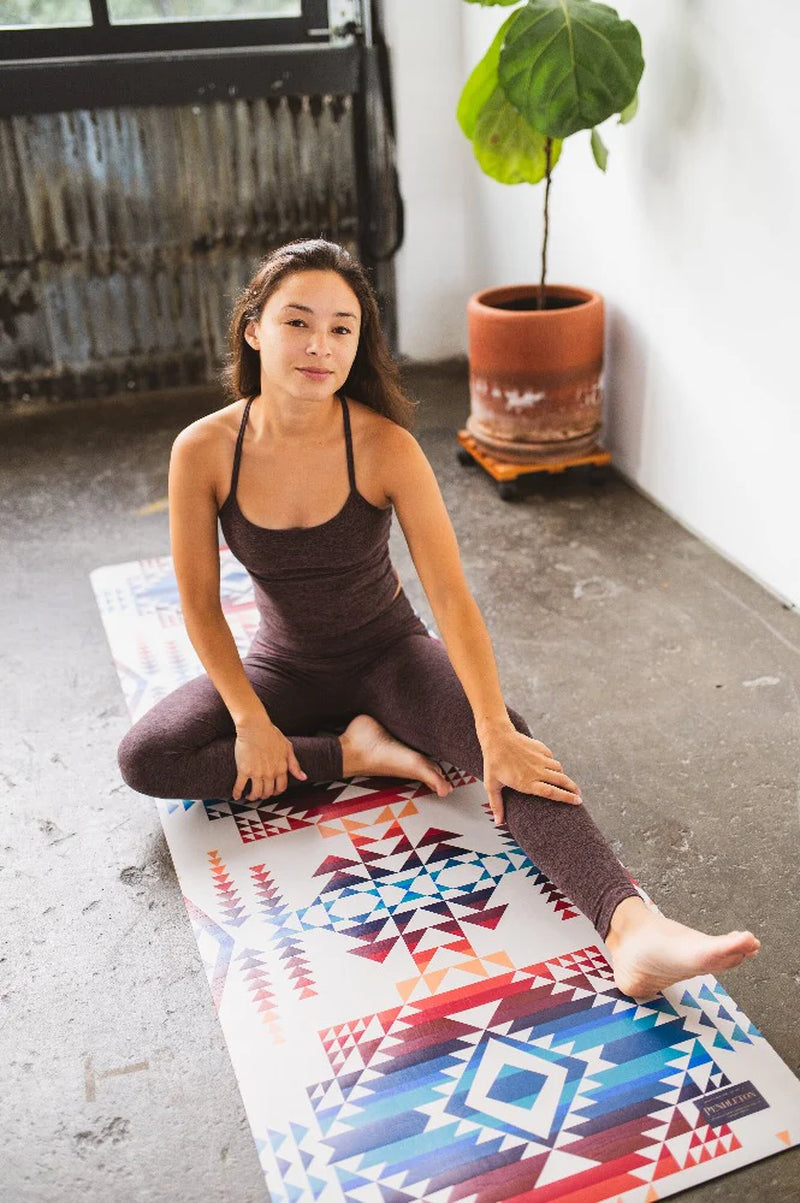 Pendleton X Yune Natural Rubber Yoga Mat Pilot Rock