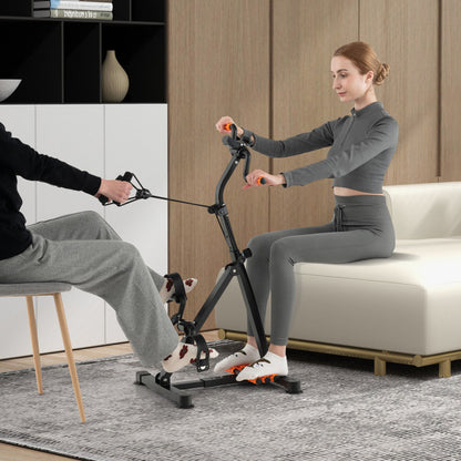 Adjustable LCD Pedal Exercise Bike with Massage