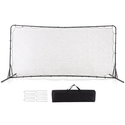 12 X 6 Feet Soccer Rebounder Net with All Weather Net