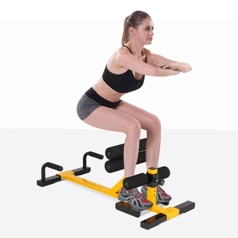 3-In-1 Sissy Squat Ab Workout Home Gym Sit-Up Machine