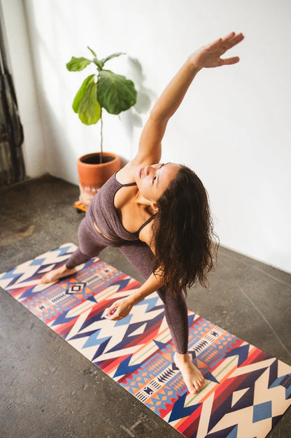 Pendleton X Yune Natural Rubber Yoga Mat Fire Legend