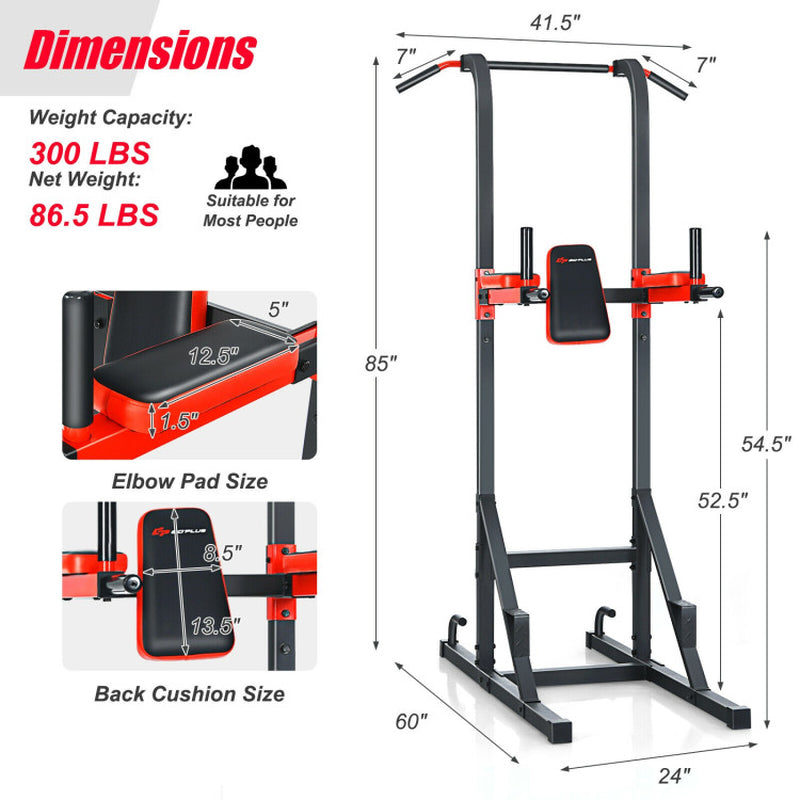 Multi-Function Power Tower for Full-Body Workout