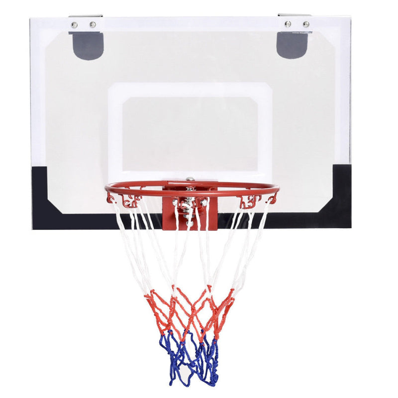 Over-The-Door Mini Basketball Hoop Includes Basketball and 2 Nets