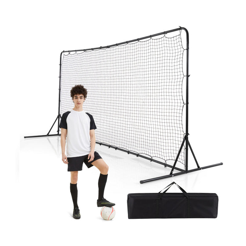 12 X 6 Feet Soccer Rebounder Net with All Weather Net