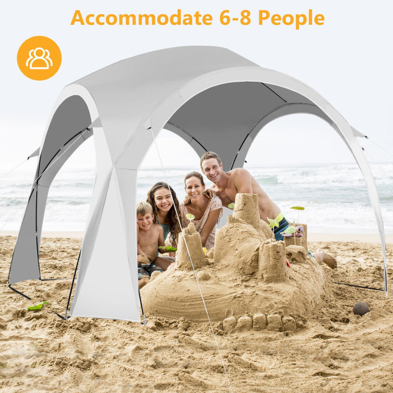 11 X 11 Feet Patio Sun Shade Shelter Canopy Tent Portable UPF 50+ Outdoor Beach