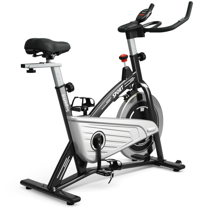 Indoor Exercise Cycling Bike with Heart Rate and Monitor