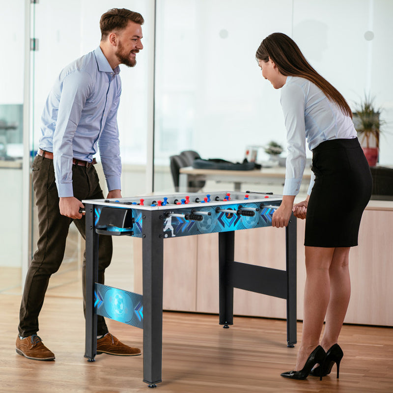 Stable Soccer Table Game with 2 Footballs for All Ages