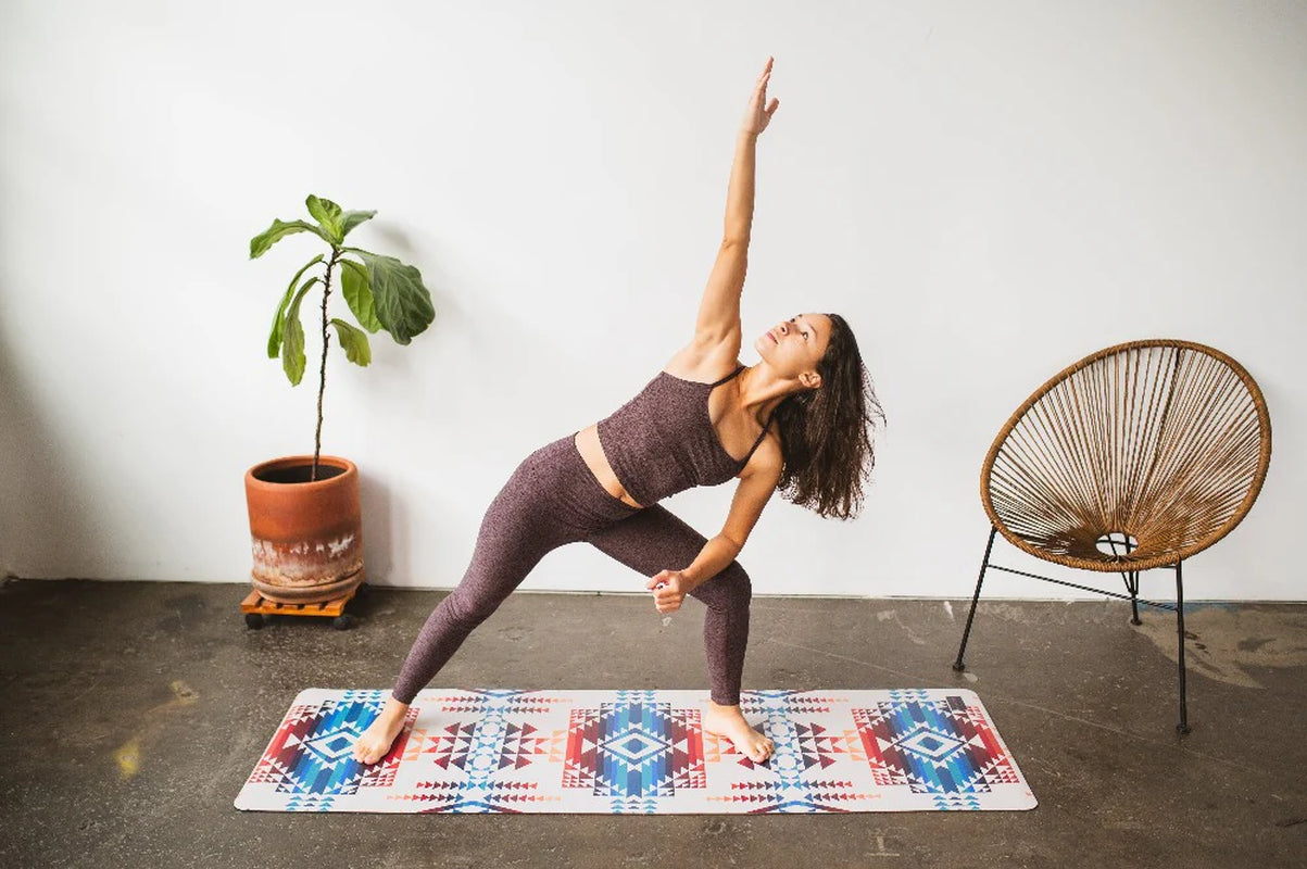 Pendleton X Yune Natural Rubber Yoga Mat Pilot Rock