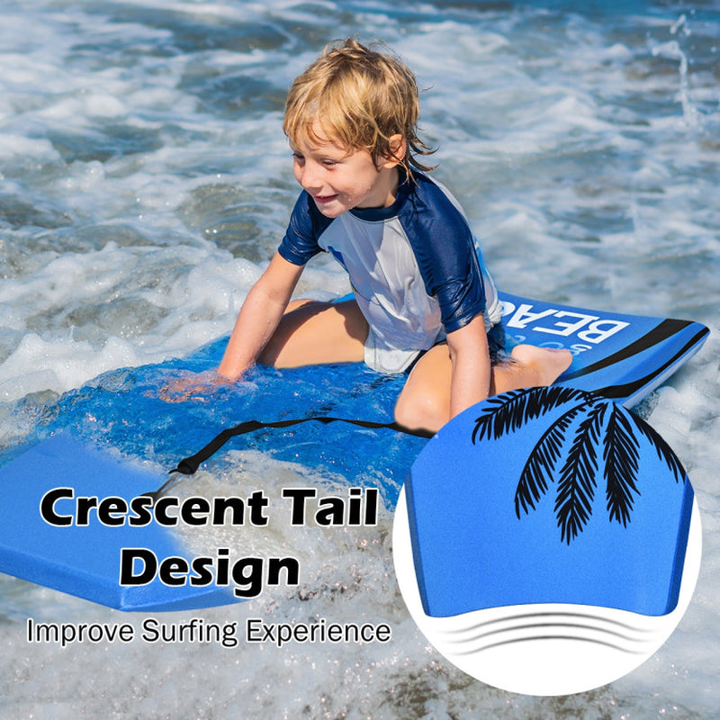 Super Lightweight Bodyboard Surfing with Leash EPS Core Boarding