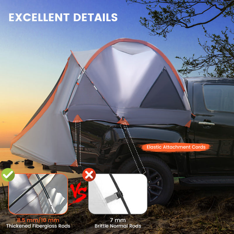 2 Person Portable Pickup Tent with Carry Bag