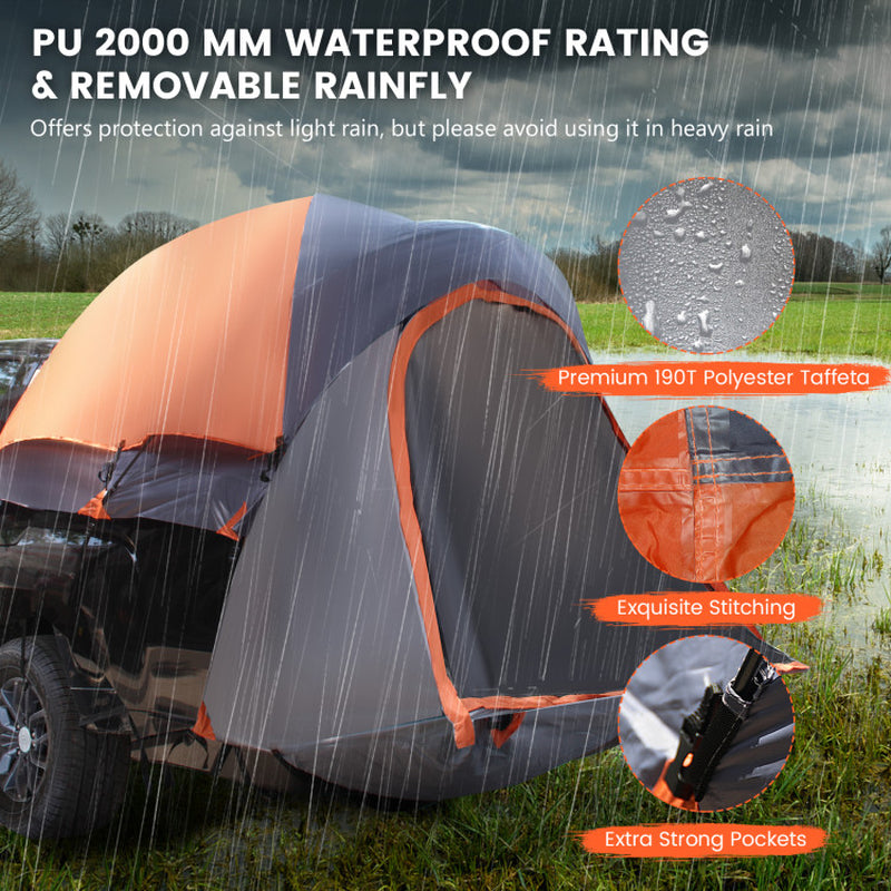 2 Person Portable Pickup Tent with Carry Bag