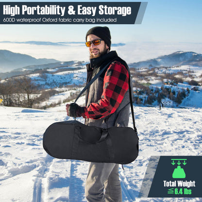 21/25/30 Inch Lightweight Terrain Snowshoes with Flexible Pivot System