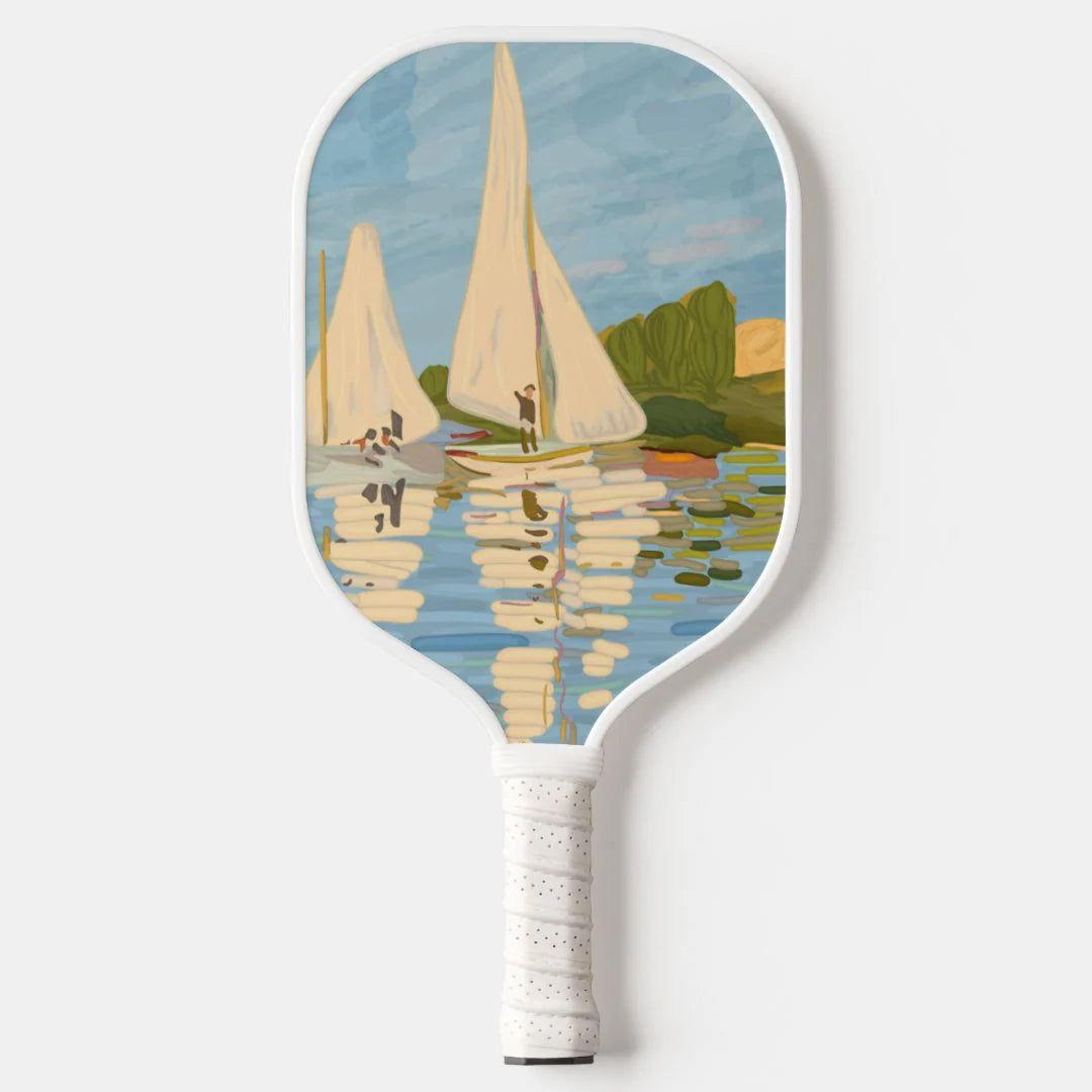 Painting Doodle Pickleball Paddle