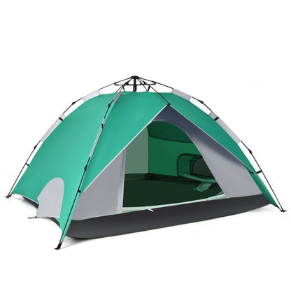 2-In-1 4 Person Instant Pop-Up Waterproof Camping Tent